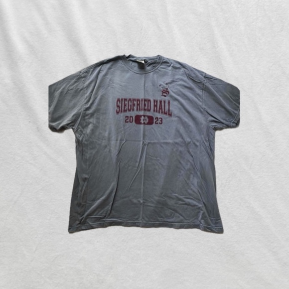 Notre Dame Siegfried Hall shirt - Picture 1 of 7